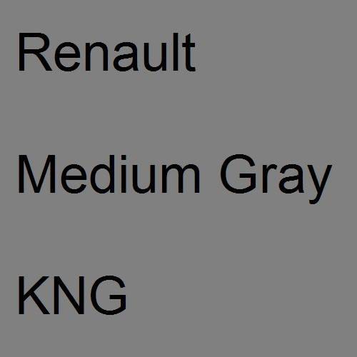 Renault, Medium Gray, KNG.